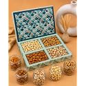 Riwaz Prime Floral Diwali Dry Fruit Gift