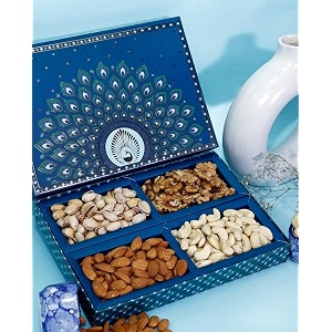 Riwaz Prime Morpankh Peacock Designer Dry Fruit