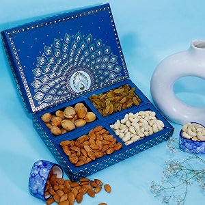 Riwaz Prime Morpankh Peacock Designer Dry Fruit