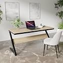 Riyan Luxiwood® Z Type Study Table Home &amp; Office, Study Table, Sturdy Structure, Easy Assemble, Space Saver &amp; Easy Cleaning (Size-90x60x75CM)