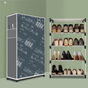 RJ CREATION 4 Tier Foldable Shoe Rack – Space Saver, Universal for Entry, Bedroom & Balcony Plastic Shoe Stand