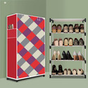 RJ CREATION 4 Tier Foldable Shoe Rack