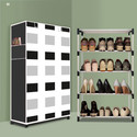 RJ CREATION 4 Tier Foldable Shoe Rack – Space Saver, Universal for Entry, Bedroom & Balcony Plastic Shoe Stand
