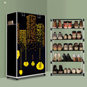 RJ CREATION 5 Tier Foldable Shoe Rack – Space Saver, Universal for Entry, Bedroom & Balcony Plastic Shoe Stand