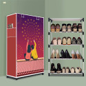 RJ CREATION Plastic Shoe Rack