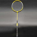 rj enterprises Badminton Racket Yellow Strung Badminton