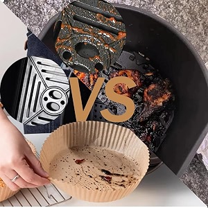 RJ Shop 8 Inch Air Fryer Liners