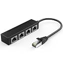 RJ45 1 Male to 4 x Female LAN Splitter Adapter Cable Suitable Super Cat6