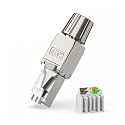 RJ45 Cat6A Cat7 Cat8 Connector Reusable Shielded Ethernet Field Modular 2000MHz 40Gbps LAN Cable 22-26AWG(CAT7 STP)