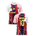 RJM Miami Jersey New Messi Black Jersey 2024 (Kids,Boys,Men)(12-18Months,Multicolor-101)