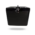 RJVON - Bike Side Digi Luggage Box Super Black Size (L*34,H*30,W*11cm) for All Bikes Model Universal Fitment