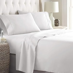 natural egyptian cotton 450 thread count 3 piece luxurious ultra comfortable sateen weave 1 fitted up to 1234 deep  2 pillow bed sheet set king sizewhite solid
