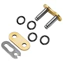 RK Racing Chain GB520SO-CL Gold Clip Type Connecting Link