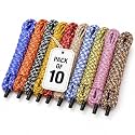 Clothesline | Cloth Drying Rope | Laundry Clothesline | Indoor Outdoor Clothes Line | Multi-Functional Portable Rope (Multicolour) (Pack of 10, 20 Meter (Nylon Rope))
