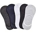 Loafer Socks,Anti-Slip Men &amp; Women Cotton Low Cut/Invisible/No show Loafer Socks with Silicon Anti Skit Support (Multicolor) Combo