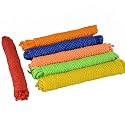 Nylon Rope/Rassi for Drying Clothes and Multipurpose Uses - Multi-Color, Thickness - 8MM (10 Meter, 12)