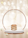 RKB SALES 2 IN 1 convertible ring bracelet for girls Alloy Cubic Zirconia Silver Plated Ring
