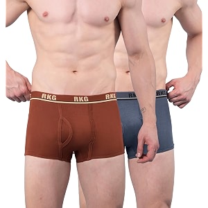 RKG Mens Cotton Trunks Soft Breathable