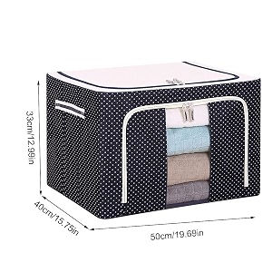 RKR 66 LTR Fabric Storage Box with