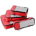 Rl Red Packing Cubes -Set Of 4