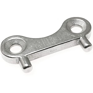 rlecs 316 stainless steel fuel gas water waste tank deck fill plate key for boat marine yacht 134 inches long