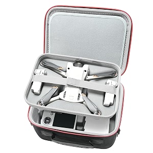 rlsoco ethylene vinyl acetate eva hard case for dji mini 3 pro dji rc lightweight and foldable camera drone- fits mini 3 pro batteries case for dji mini 3 pro sturdy portable black