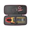 RLSOCO Carrying Case for Fluke 378 FC/381/393 FC/377 FC AC/DC TRMS Non-Contact Voltage Wireless Clamp (Case Only)