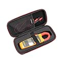 RLSOCO Carrying Case for Fluke 902 FC/376 FC/374 FC/375 FC/375/374/376/902 True-RMS Clamp Meter &amp; Works with KAIWEETS HT208F/HT208D/HT208A Inrush Digital Clamp Meter (Case Only)