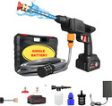 Rlstore Single Battery Cordless Handheld Powerful Gun for Car Washing & Multi-Purpose Pressure Washer