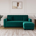 RM HOME Luna Fabric 4 Seater 