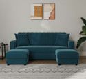 RM HOME Oliver Fabric 5 Seater Sofa