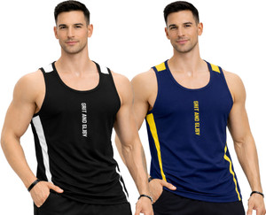 RMLKN Typography Men Round Neck Multicolor T-Shirt