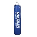Rmour Unfilled Blue Heavy PU Punch Bag