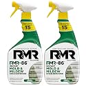 RMR-86 Instant Mold and Mildew Stain Remover Spray - Scrub Free Formula, 2 Pack - 32 oz