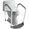 RMS Toilet Safety Frame & Rail - Foldable, Portable Bathroom Toilet Rail