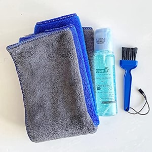 100ml premium laptop pc camera lens cleaning gel spray kit with premium microfibers and gadget polish aqua breeze perfumed 100 ml  proudly make in india 