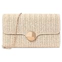 RNIEGA Straw Clutch Purses for Women Beach