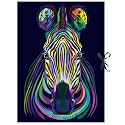 RNK 45365 - Portfolio Folder Neon 44 x 62 cm DIN A2 with Black Fastening Band Pack of 1