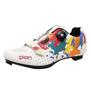 road bike cycling shoes riding shoes fits lookspdspd-sl cleats white 47-sporting goods-cycling-cycling shoes amp shoe covers-men-1 pair road cycling shoes