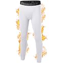 Roadbox Boys' Thermal Compression Pants, Fleece Lined Base Layer Leggings