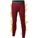 Roadbox Boys' Thermal Compression Pants, Fleece Lined Base Layer Leggings