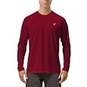 Roadbox Men's UPF 50+ UV Sun Protection Shirts, Long Sleeve Swim Rash Guard