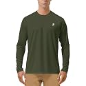 Roadbox Men's UPF 50+ UV Sun Protection Shirts, Long Sleeve Swim Rash Guard