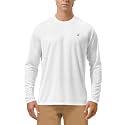 Roadbox Men's UPF 50+ UV Sun Protection Shirts, Long Sleeve Swim Rash Guard