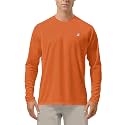 Roadbox Men's UPF 50+ UV Sun Protection Shirts, Long Sleeve Swim Rash Guard