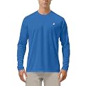 Roadbox Men's UPF 50+ UV Sun Protection Shirts, Long Sleeve Swim Rash Guard