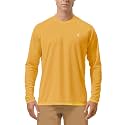 Roadbox Men's UPF 50+ UV Sun Protection Shirts, Long Sleeve Swim Rash Guard