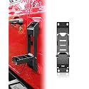 ROADER Wrangler Door Hinge Step Folding Foot Pedal for Jeep Wrangler 2007-2024 JK JKU JL JLU & Gladiator JT 2018-2024，Folding Foot Pedal Rooftop Access No Drilling-1 piece (Not fit 2021 Gladiator)