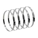 ROADFORMER 8 inch Hose Clamp Stainless Steel: 144mm - 216mm, 5 Pack
