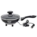 RoadPro RPSL-335 12V Portable Frying Pan Frying Pan Black Small (Pack of 10)